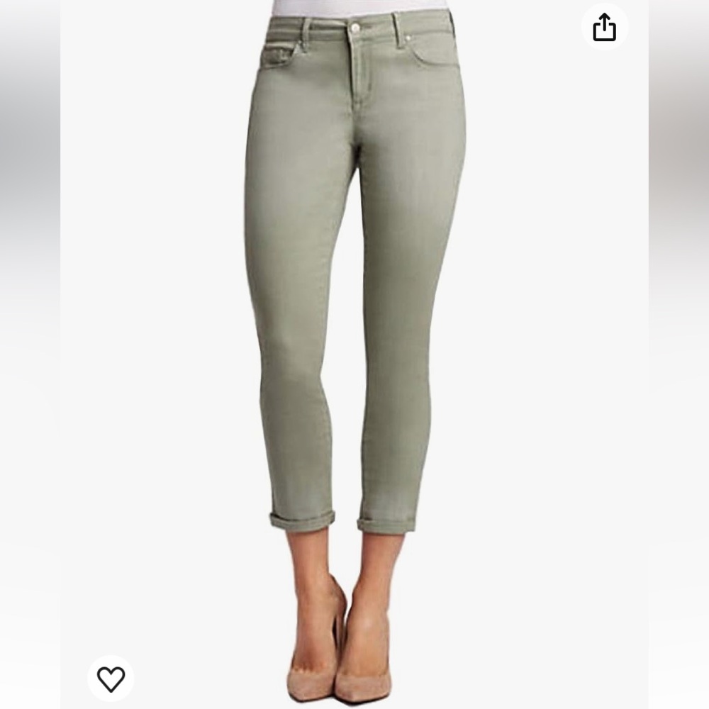Jessica Simpson Rolled Crop Skinny Jean In Aquamarine - Size 28